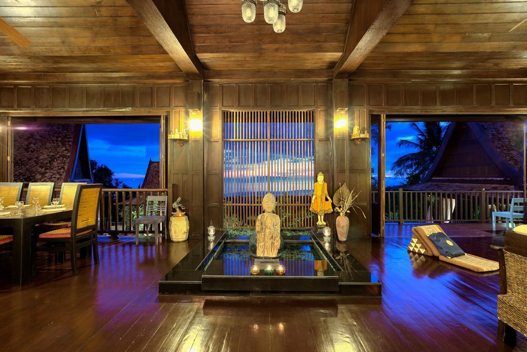 Villa Thai Teak - Panoramic Sea & Sunset Views เกาะสมุย ห้อง รูปภาพ