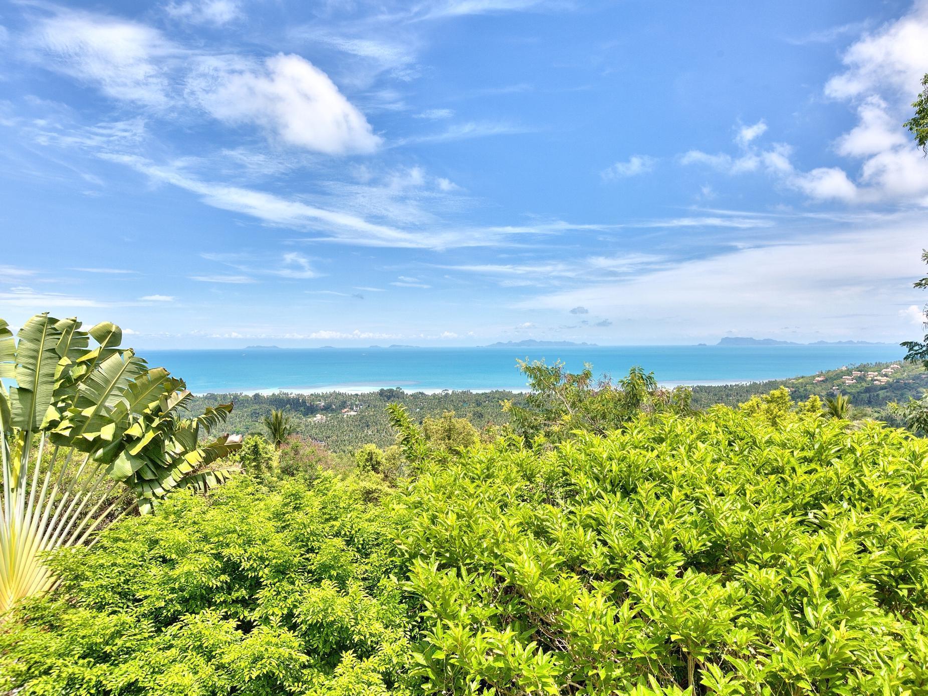 Villa Thai Teak - Panoramic Sea & Sunset Views เกาะสมุย ภายนอก รูปภาพ